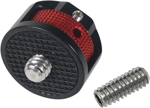 Adaptador giratorio Cámara de 1/4 pulgadas 360° para bolsillo 2 FIMI Palm 2 trípode cabeza de bola jaula de brazo mágico Rig Soporte de luz flash