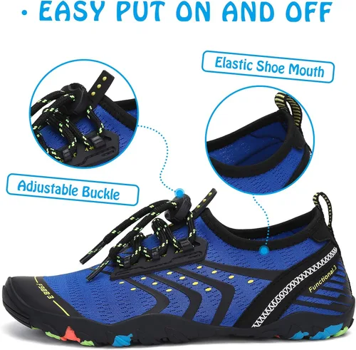 Miniatura 5 de SAGUARO Kids Boys Girls Water Shoes Non-Slip Quick-Dry Barefoot Aqua Shoe Outdoor Sport Beach Swimming Surfing Diving