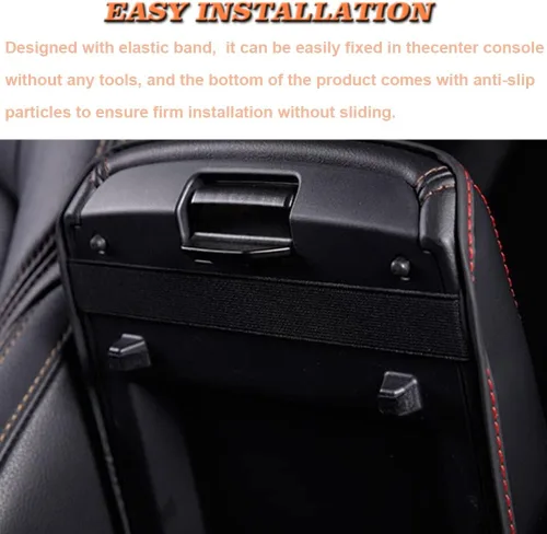 Miniatura 5 de Cubierta para Reposabrazos de Coche Impermeable Cubiertas de Almohadilla de Consola Central Resistente a Rayones Protección Completa Protector