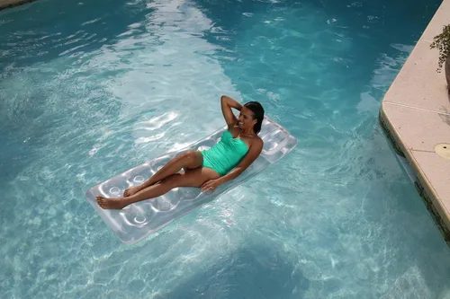 Miniatura 7 de Splash & Play Tech - Alfombrilla inflable para piscina (18 bolsillos)