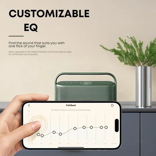 Miniatura 6 de Parlante Bluetooth portátil Soundcore Motion X600 con audio espacial, sonido de 50W, impermeable IPX7, Pro EQ, entrada AUX, para uso en casa, Azul