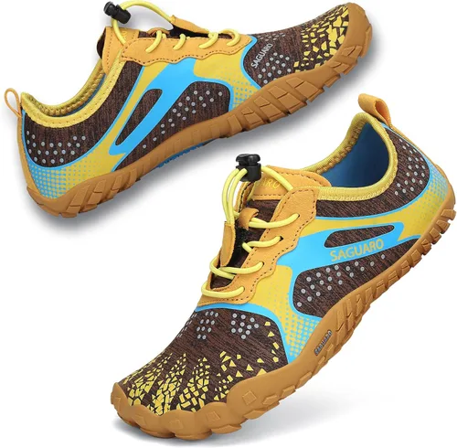 SAGUARO Zapatos de agua minimalistas para niños y niñas zapatos descalzos ligeros para senderismo atléticos al aire libre secado rápido para caminar