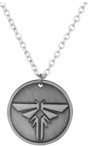 SONGCHANGJEWELRY Last Of Us Necklace Look For The Light Trophie Cosplay Pendant Necklace Christmas Gifts for Men Teens Fan (Look For The Light