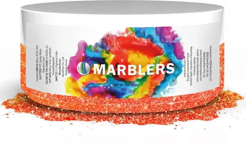 Miniatura 94 de MARBLERS - Polvo de mica de grado cosmético, nacarado, no tóxico, vegano, libre de crueldad, sombra de ojos, esmalte de uñas, arte de uñas, [Gris]