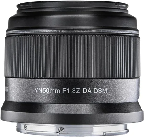 YONGNUO YN50MM F1.8 para Nikon Z Mount, lente prime estándar de enfoque automático de 50mm F1.8Z, formato APS-C para lentes de cámaras sin espejo Z5