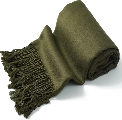 Miniatura 7 de CJ Apparel Solid Color Tassels Design Nepalese Shawl Seconds Scarf Wrap Stole Throw Head Wrap Pashmina Hand Made in Nepal New
