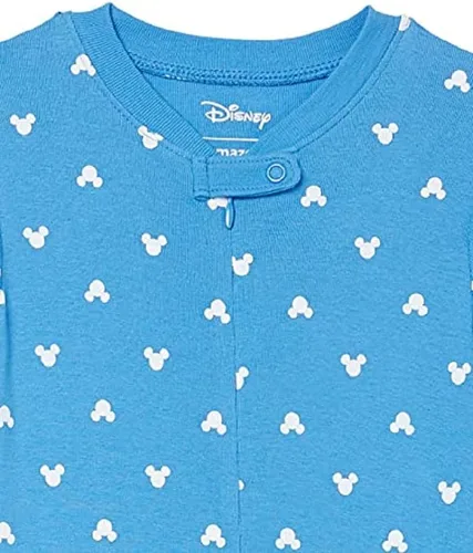 Miniatura 3 de Tienda Essentials Disney L Marvel L Star Wars - Pijama unisex para niños pequeños y bebés con pies de algodón paquete múltiple