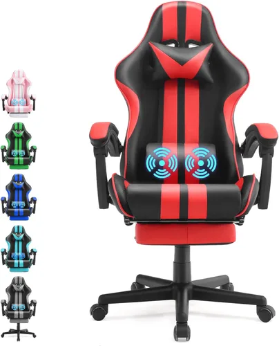 Miniatura 13 de Ferghana - Silla ergonómica de juego Miami Blue para adultos y adolescentes