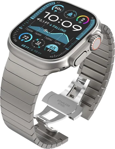Miniatura 24 de WINGLE Correa Compatible para Apple Watch Ultra 3/2/1 Banda 49mm Series 11 10 46mm 45mm 44mm 42mm SE 3/2/1 Series 9 8 7 6 5 4 3 2 1 para Hombre