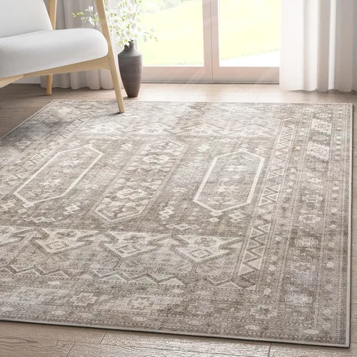 Miniatura 14 de Well Woven Apollo Flatwoven Nicosia - Alfombra de área beige de 5 pies 3 pulgadas x 7 pies 3 pulgadas B. Beige
