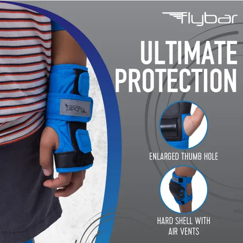 Miniatura 6 de Conjunto Flybar, equipo de seguridad multideporte para patinaje en línea, patinaje, bicicleta bmx, skateboard, protectores deportivos para niño