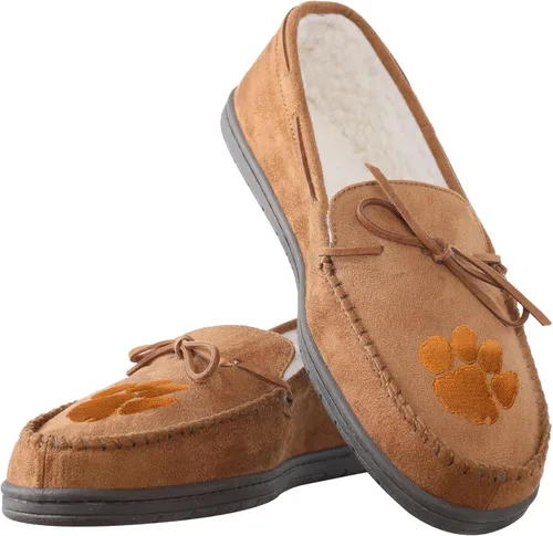 Miniatura 13 de FOCO NCAA NCAA - Pantuflas tipo mocasín con logotipo de equipo universitario para hombre