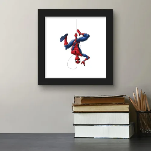 Miniatura 5 de Trends International Gallery Pops Marvel Comics Spider-Man - Póster de pared para colgar, 12 x 12 pulgadas, versión enmarcada en negro Versión