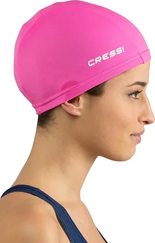 Miniatura 6 de Cressi Gorro de natación de lycra elástico, rosa