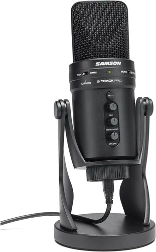 Miniatura 3 de Micrófono profesional USB Samson G-Track Pro con interfaz de audio