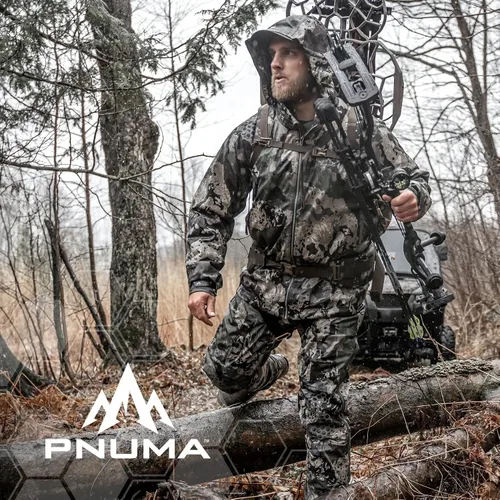 Miniatura 5 de Pnuma Outdoors 3L Element Proof Rain Jacket, 100% Waterproof, Breathable, 3-Piece Hood, (3L-JK)