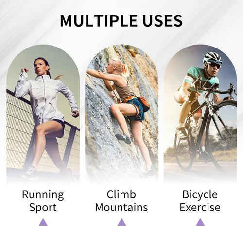 Miniatura 7 de NEALFIT Pesas de tobillo para hombres, mujeres y niños, pesas para piernas, brazos y muñecas con correa ajustable para correr, gimnasia, aeróbica