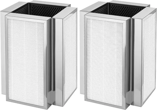 Miniatura 15 de Filtro de repuesto HE401 para purificador de aire Shark 4 compatible con purificador de aire con ventilador Shark 4 HE400, HE401C, HE401NP, HE402