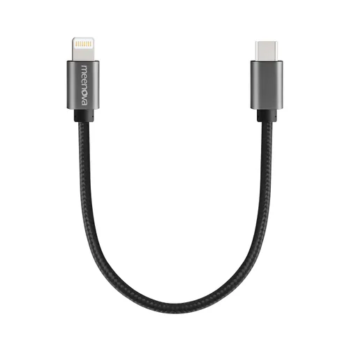 Cable USB C DAC OTG de 0.5 pies para iPhone13/iPad8/iPod, núcleo de cobre sin oxígeno, iOS15 a tipo C macho adaptador para amplificador, Fiio BTR 5