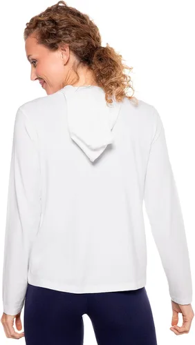 Miniatura 48 de Sudadera con capucha para la costa, de Coolibar, para mujer, UPF 50+, protege del sol