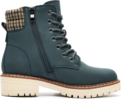 Miniatura 5 de DeYashopin Botas de senderismo antideslizantes para mujer, botas casuales para exteriores