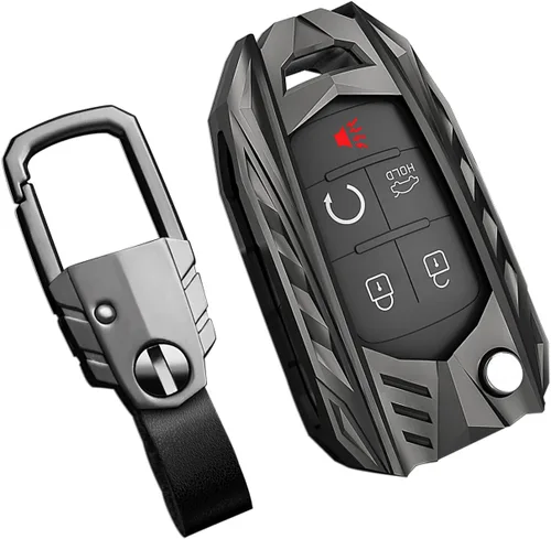 Miniatura 35 de Funda para llavero Nissan con llavero, elegante y duradera funda de protección de aleación de zinc compatible con Altima Maxima Rogue Armada