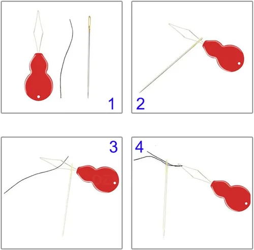 Miniatura 5 de Fbshicung Juego de herramientas de costura de 140 piezas, incluye cojín de pasador de tomate, pasadores de cabeza de bola de vidrio, agujas