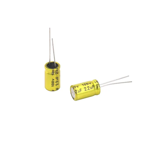 Miniatura 4 de 10 unids 2.2uF 100V condensador electrolítico no polarizado 10x17mm (0.39x0.67in) NP para audio tweeter condensador divisor de frecuencia