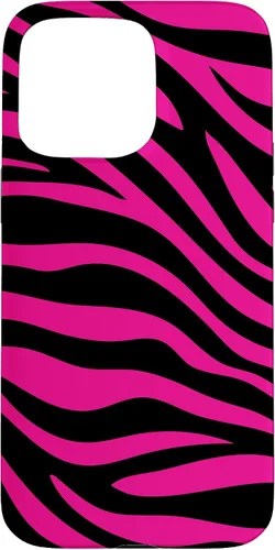 Miniatura 31 de Zebra Animal Print Pattern Black and Pink Cute Phone Case for iPhone 17