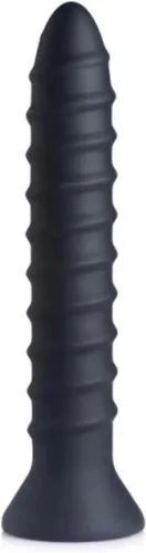 Master Series Master Series Power Screw 10 vibradores de silicona en espiral, para hombres, mujeres y parejas, vibrador, impermeable, con punta