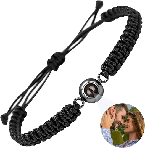 Miniatura 25 de Pulseras personalizadas con fotos, pulsera con imagen en el interior, pulseras para parejas, foto personalizada, regalos de cumpleaños