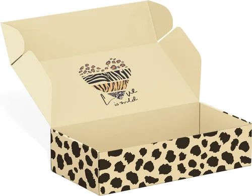 Miniatura 8 de Paquete de 50 cajas de envío pequeñas de cartón, cajas de estraza, cajas de regalo (4 x 6 x 2 pulgadas, color blanco)
