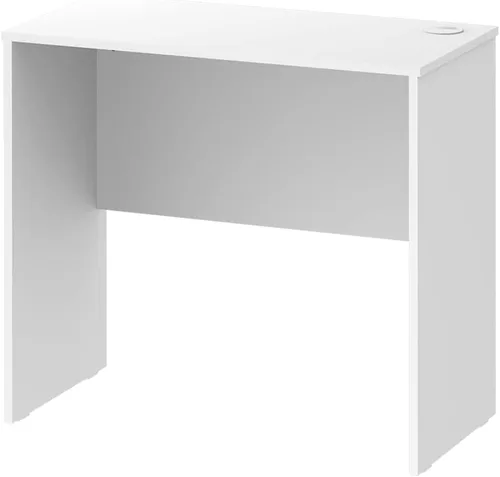 Miniatura 3 de Hecho en Estados Unidos 31.5 pulgadas, escritorio de oficina en casa, mesa de escritura, color blanco