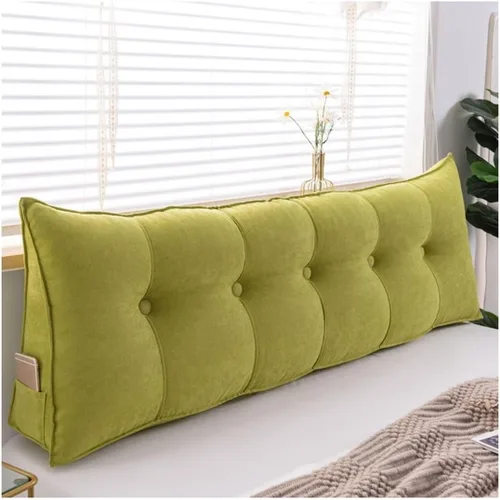 Miniatura 8 de Almohadas de cuña para cabecero + almohada de cuña para descansar y leer, cojín triangular súper suave, soporte de posicionamiento, almohadas largas