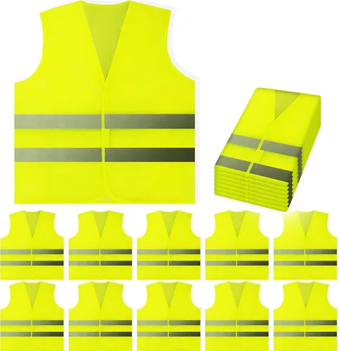 PeerBasics - Chaleco de seguridad diario Amarillo