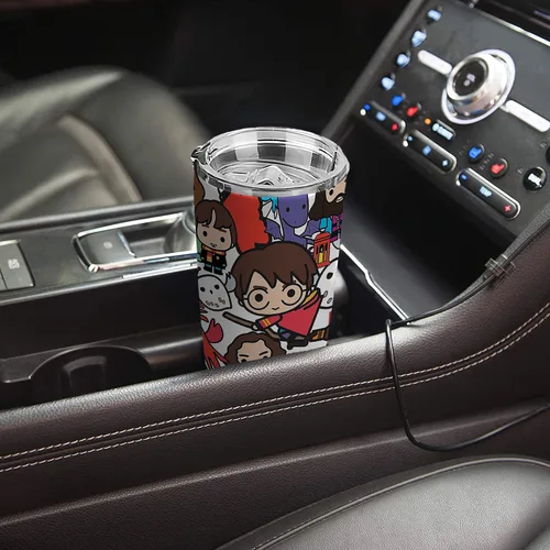 Miniatura 6 de Vaso de acero inoxidable de 20 onzas a prueba de fugas con popote y tapa, taza de café de viaje para el hogar al aire libre, tazas térmicas