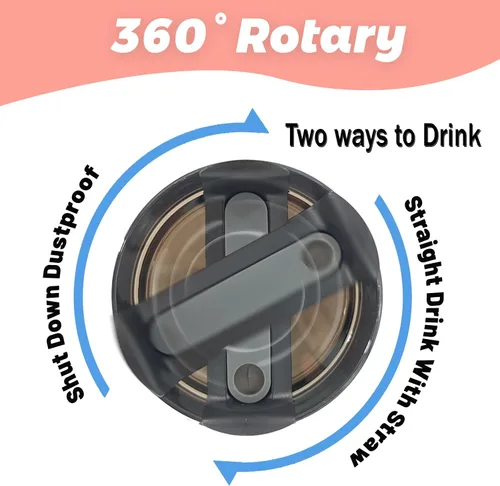 Miniatura 8 de Tapa de repuesto para vaso de 40 onzas compatible con Stanley Quencher, paquete de 2 fundas transparentes a prueba de derrames para accesorios