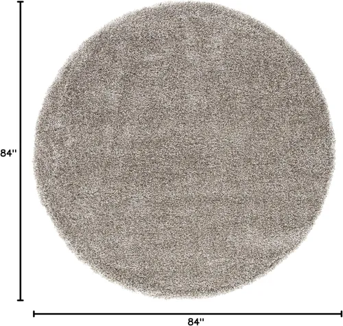 Miniatura 172 de SAFAVIEH Accent Rug 2'x3' - Milan Shag Collection - Modern Design, Dark Beige, Ultra Plush Thick Pile, Ideal for Bedroom, Nursery, Living Room