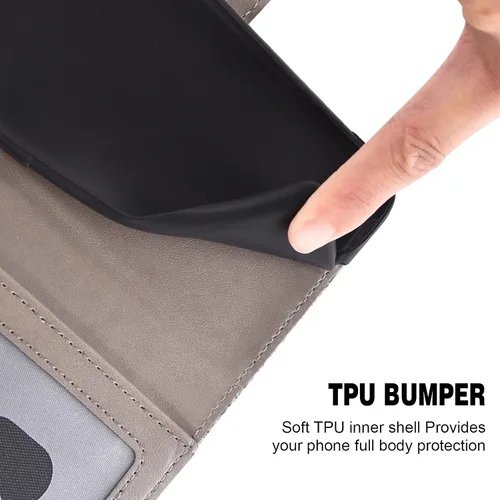 Miniatura 6 de Asuwish Funda compatible con Moto G Power 2020 y protector de pantalla de vidrio templado, accesorios de celda, soporte para tarjetas, soporte