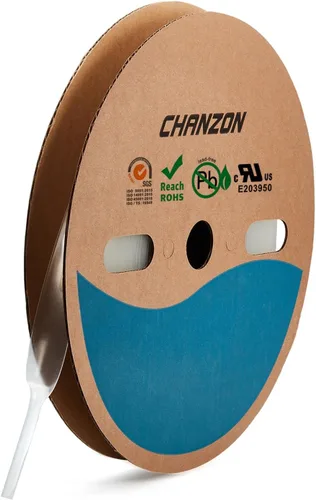 Miniatura 9 de CHANZON - Tubo termorretráctil de poliolefina de 2:1, relación 3/16" (5mm), rollo de 8 pies (2.5M de longitud total), funda transparente