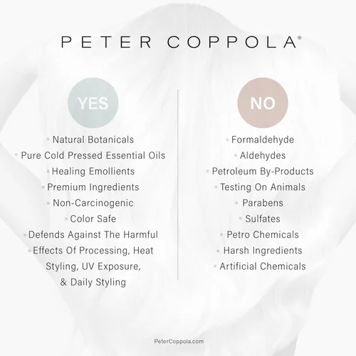 Miniatura 7 de Peter Coppola a-Keratin - Juego de champú y acondicionador suavizante, suaviza el cabello grueso y grueso, infundido con aceite de argán, aceite