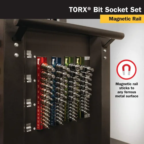 Miniatura 5 de Titan 16122 Star Bit Socket Set - 13 piezas