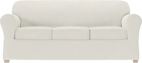 Miniatura 18 de Zenna Home Simply Fit - Funda elástica para sofá (1 pieza), color moca
