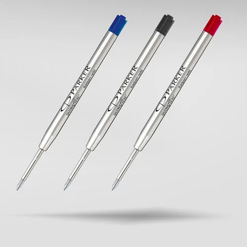 Miniatura 11 de Parker Jotter London - Paquete de descubrimiento de recambios para bolígrafo y gel: 3 recambios Quinkflow para bolígrafos y 3 recambios Quink Gel