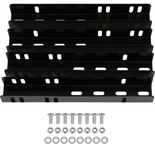 Miniatura 9 de HECASA - Par Negro de Defensas de Remolque de Eje Único para Falda de Neumático de Barco de 13 Pulgadas - 39.7 Pulgadas de Largo x 8.8 Pulgadas