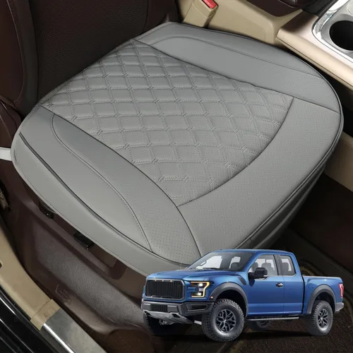 Miniatura 19 de GIANT PANDA 1 funda de asiento delantero de automóvil, protector de asiento de automóvil de piel sintética para el 95% de los vehículos, se adapta