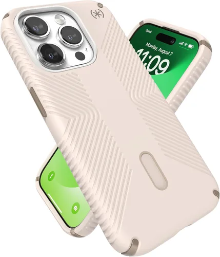 Miniatura 12 de Funda MagSafe Speck para iPhone 15 Pro - Protección contra caídas y de cámara, ClickLock antideslizante, compatible con carga inalámbrica, se adapta