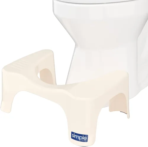 Miniatura 14 de Squatty Potty The Original - Taburete de inodoro de baño, ligero curvo con diseño elegante y moderno, negro, 7 pulgadas