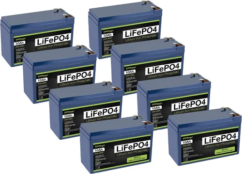 Miniatura 12 de ExpertPower - Baterías recargables de ciclo profundo LiFePO4 de litio de 12 V