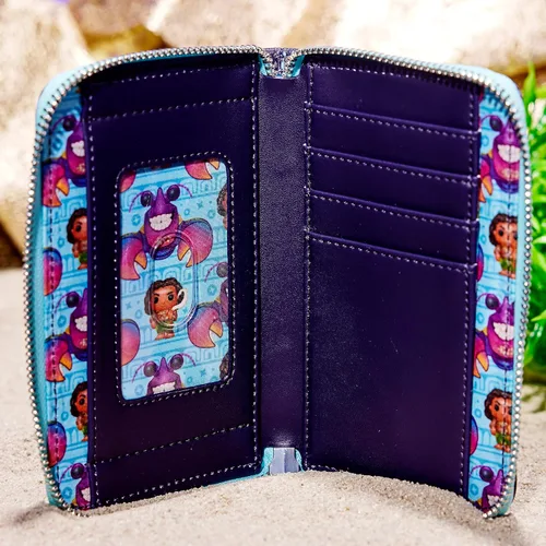 Miniatura 8 de Loungefly Disney Villains Moana - Tamatoa Glow in the Dark Wallet, exclusiva de Tienda